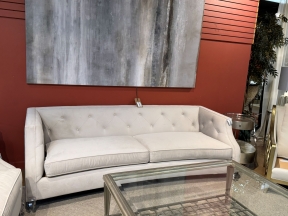 Caracole Tufted Sofa AS IS