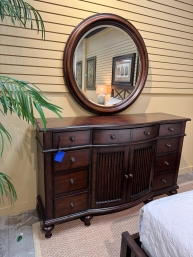 American Signature Dresser W/Mirror
