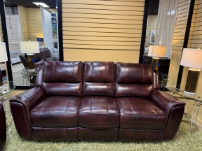 RTG Leather Manual Reclining Sofa
