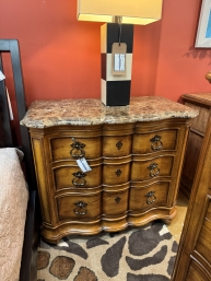 Thomasville Stone Top Nightstand