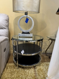 Modern Glass End Table