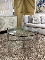 MCM Glass Coffee Table
