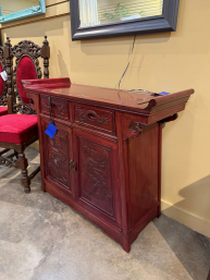 Carved Asian Altar Cabinet