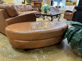 Palliser Leather Ottoman