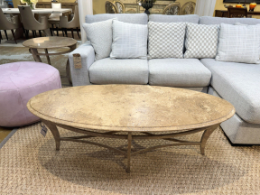 Stone Top Coffee Table