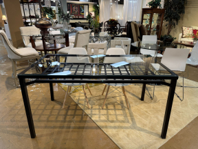 Ikea Glass/Metal DR Table
