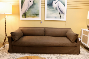 Restoration Hardware Slipcovered Sofa