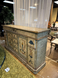 French Country Painted Sideboard