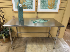 Uline Stainless Steel Island