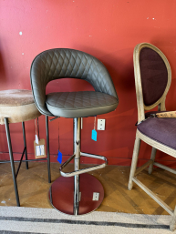 S/3 Sunpan Adjustable Swivel Barstools