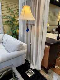 RH Adjustable Swing Arm Floor Lamp