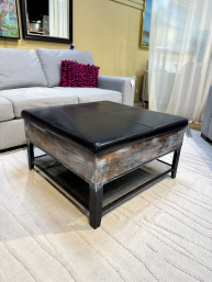 Rustic Storage Ottoman