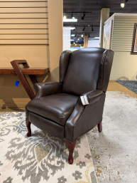 Lane Leather Wingback Recliner