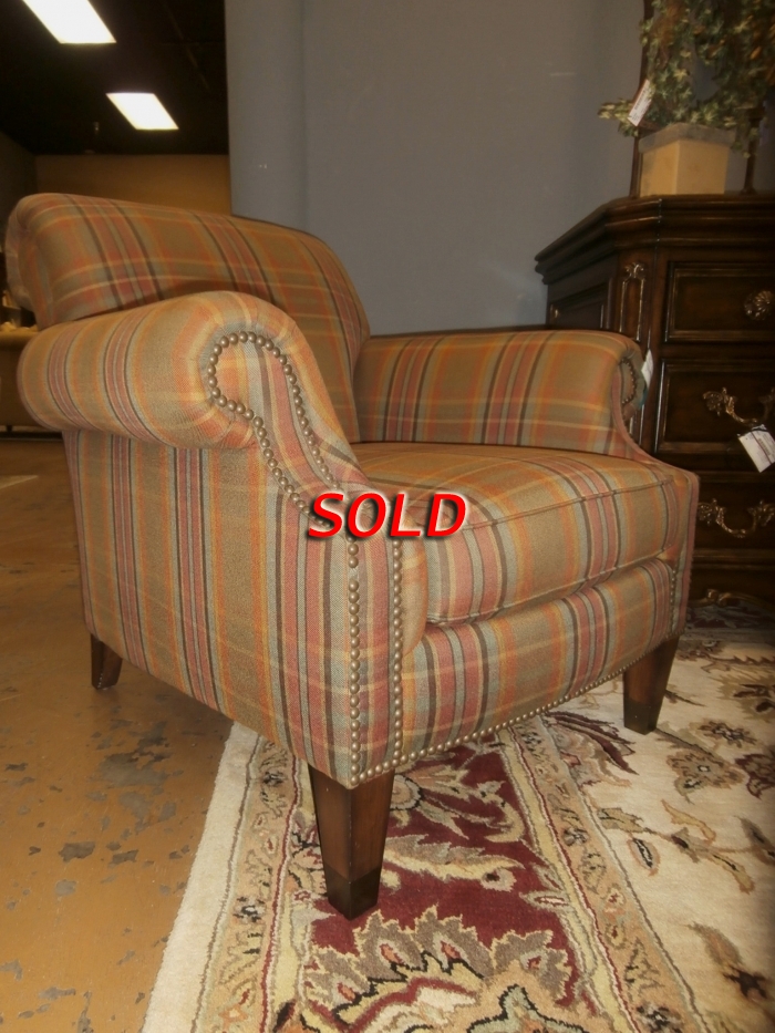 Ralph Lauren Plaid Chair at The Missing Piece