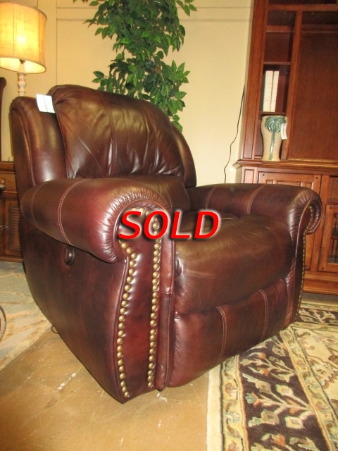 Haverty's Leather Recliner