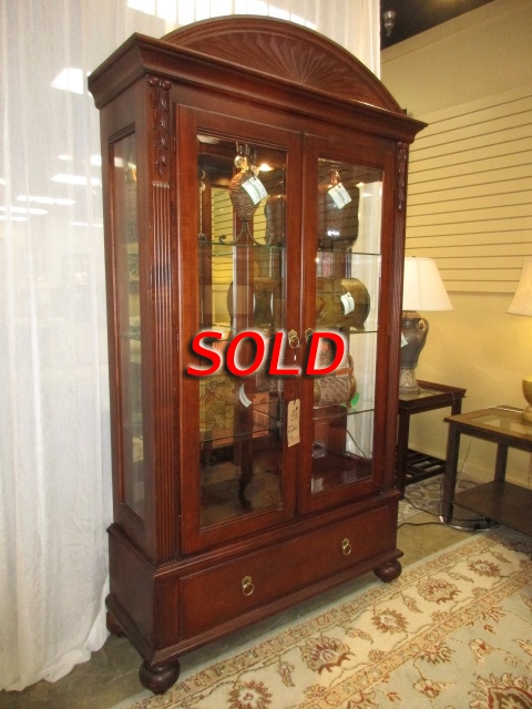 Ethan Allen Curio Cab