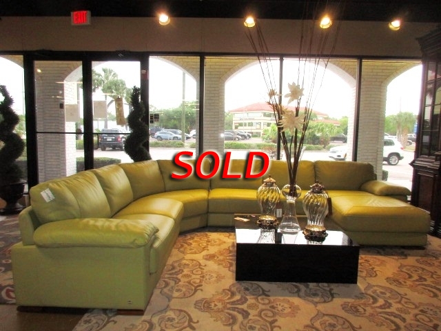 Italsofa Leather Sectional