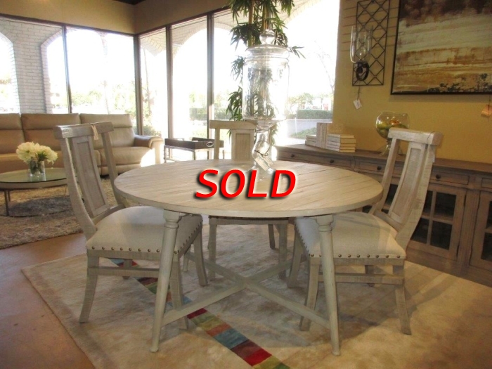 Rustic Round Dining Table