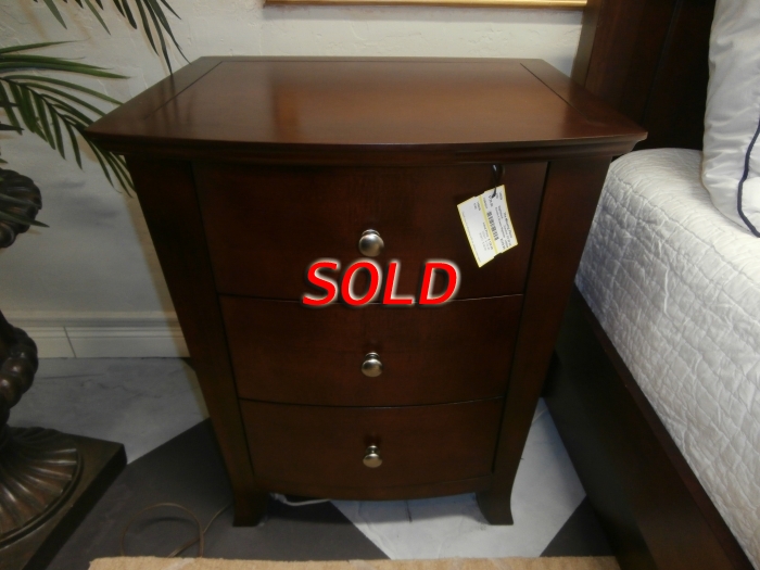 Zocalo 3 Drawer Nightstand