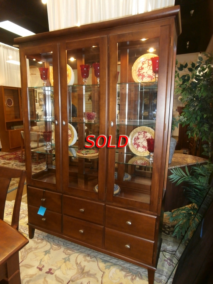 Ethan Allen China Cabinet At The Missing Piece