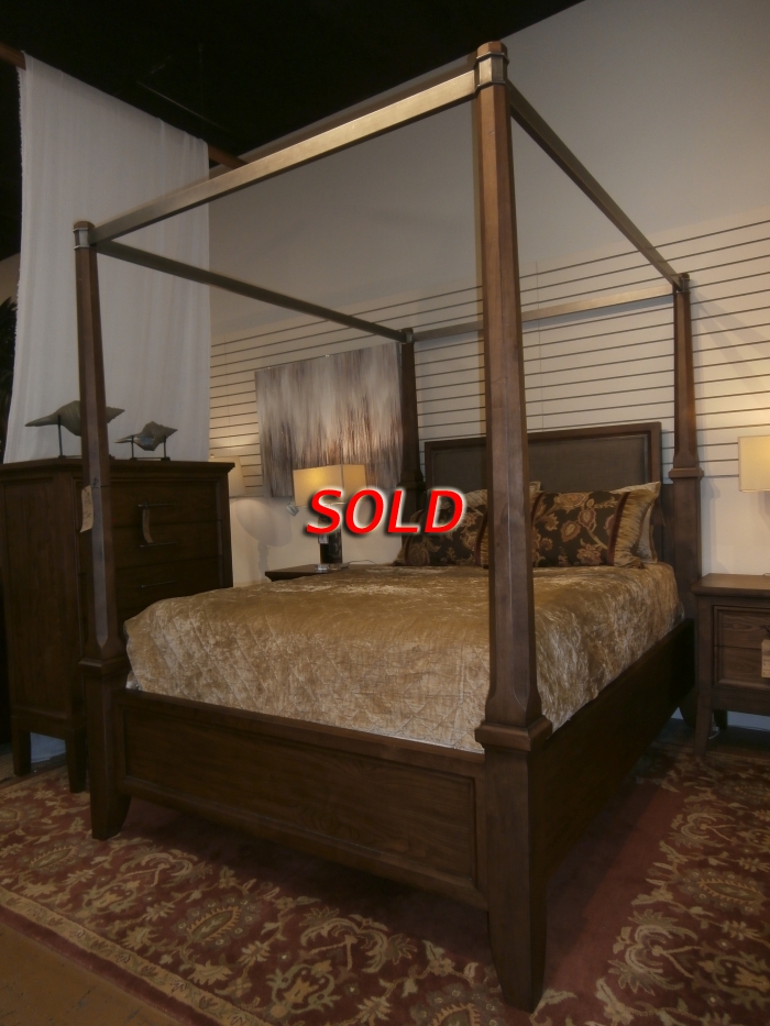 Ashley Canopy Bed At The Missing Piece, Ashley Canopy King Bed