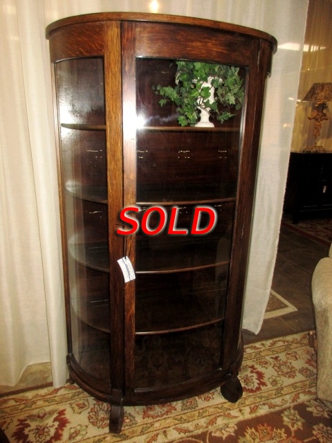 Vintage Curio Cabinet At The Missing Piece