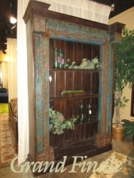 Temple Door Bookcase